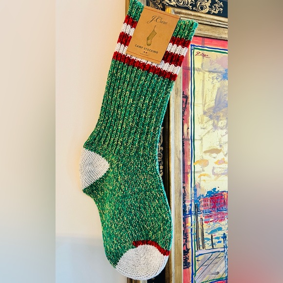 J Crew Camp Sock Christmas Stocking - Picture 2 of 7